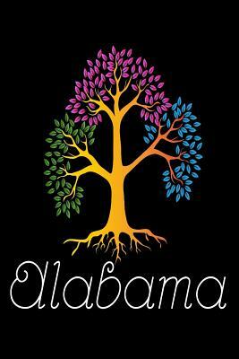 Alabama: Tree Of Life AL US Home State Gift Sketchbook by Creative Juices Publishing