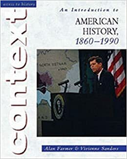 An Introduction to American History, 1860-1990 by Vivienne Sanders, Alan Farmer