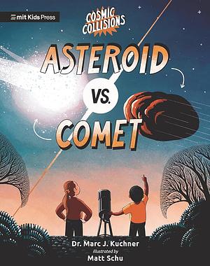 Cosmic Collisions: Asteroid Vs. Comet by Marc J. Kuchner