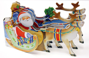 Santa's Sleigh by Annie Auerbach