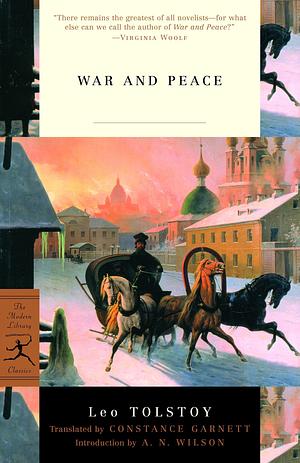 War and Peace  by Leo Tolstoy