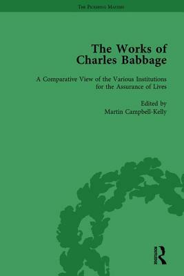 The Works of Charles Babbage Vol 6 by Martin Campbell-Kelly, Charles Babbage