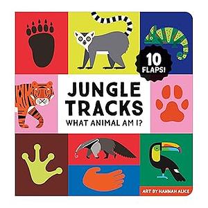 Jungle Tracks – Lift the Flap Interactive Jungle Animal Board Book for Young Children by Mudpuppy
