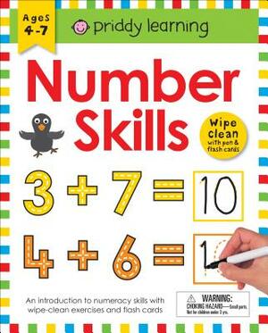 Wipe Clean Workbook: Number Skills by Roger Priddy