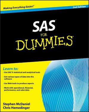 SAS for Dummies by Stephen McDaniel, Chris Hemedinger