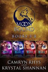 Moonbound Series Boxed Set by Camryn Rhys, Krystal Shannan