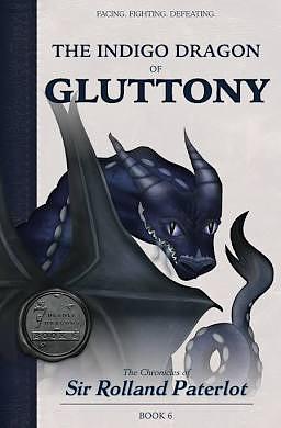 The Indigo Dragon of Gluttony by Rolland Paterlot, John R. Wood