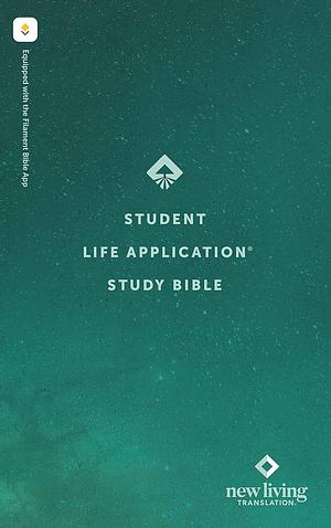 NLT Student Life Application Study Bible (Leatherlike, Charcoal Gray Striped, Indexed, Red Letter, Filament Enabled) by Tyndale