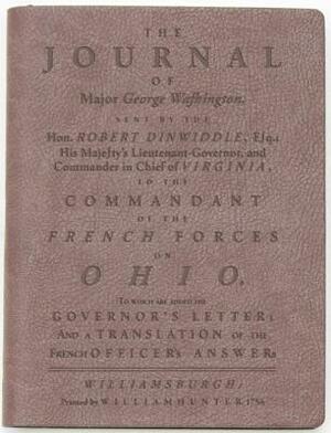 The Journal of Major George Washington: Dark Brown Lined Journal by 