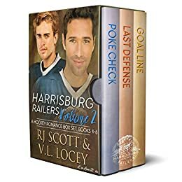 Railers Volume 2: Poke Check / Last Defense / Goal Line by RJ Scott, V.L. Locey