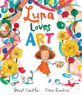 Luna Loves Art by Joseph Coelho, Fiona Lumbers