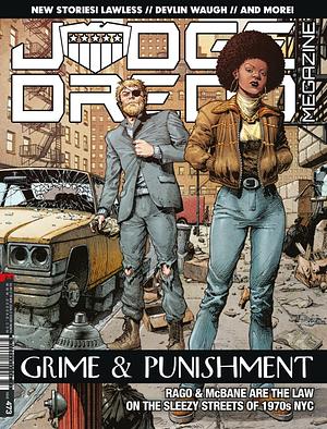 Judge Dredd Megazine 473 by Aleš Kot, Kenneth Niemand, Liam Johnson, Dan Abnett, Roger Langridge, T.C. Eglington, Brandon Easton