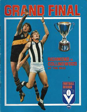 1980 Grand Final Footy Record Richmond vs. Collingwood by 