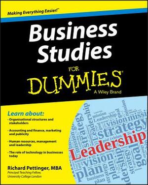 Business Studies for Dummies by Richard Pettinger