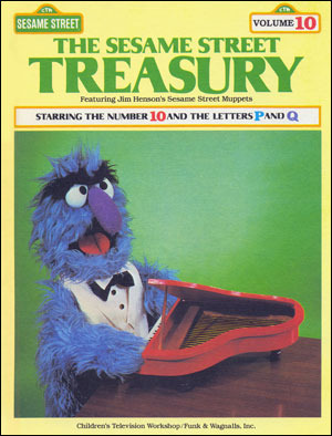 The Sesame Street Treasury, Volume 10: Starring the Number 10 and the Letters P and Q by National Theatre of the Deaf, Linda Bove