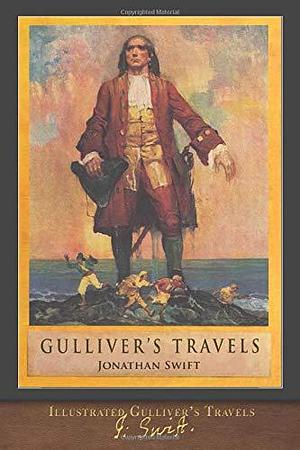 Illustrated Gulliver's Travels: With 100 Rhead Illustrations by Jonathan Swift, Louis Rhead