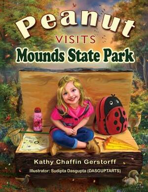 Peanut Visits Mounds State Park by Kathy Chaffin Gerstorff