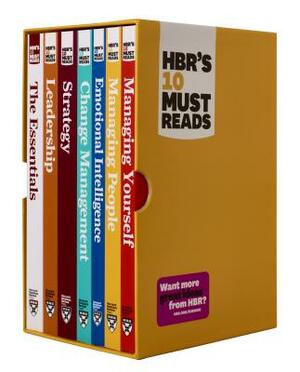 HBR's 10 Must Reads Boxed Set with Bonus Emotional Intelligence by Clayton M. Christensen, Harvard Business Review, Peter F. Drucker