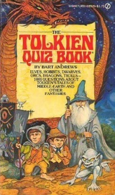 The Tolkien Quiz Book by Bart Andrews