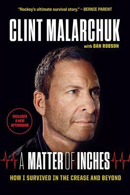 A Matter of Inches: How I Survived in the Crease and Beyond by Dan Robson, Clint Malarchuk