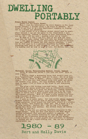 Dwelling Portably 1980-89 by Bert Davis