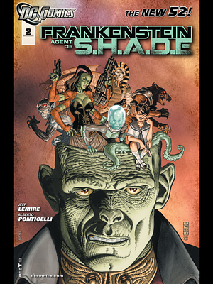 Frankenstein, Agent of S.H.A.D.E. #2 by Jeff Lemire