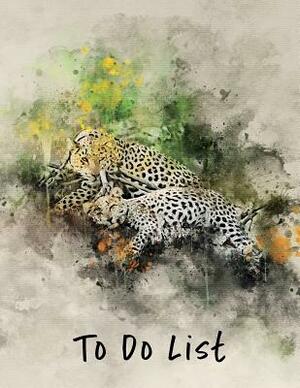 To Do List: Leopard 8.5x11 by Marian Blake