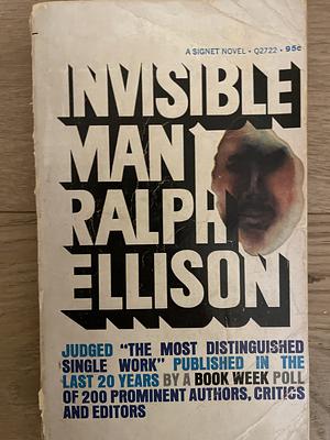 INVISIBLE MAN By RALPH ELLISON 1952 The Modern Library by Ralph Ellison
