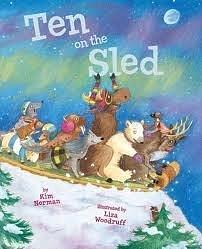 Ten on the Sled Paperback Big Book by Kim Norman, Kim Norman