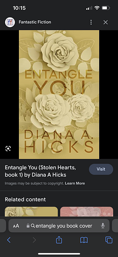 Entangle You by Diana A. Hicks