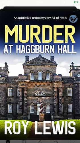 Murder at Haggburn Hall by Roy Lewis