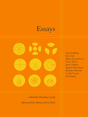 Essays by Cecilia Vicuña, Wayne Koestenbaum, Raquel Salas Rivera, Fred Moten, Brandon Shimoda, Ken Chen, Tracie Morris, Ariel Goldberg, Anais Duplan