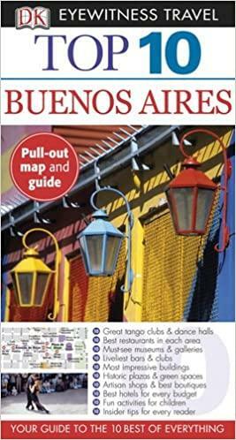 Top 10 Buenos Aires With Pull-Out Map & Guide by Declan McGarvey