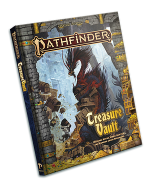 Pathfinder 2e Treasure Vault by Dave Nelson, Andrew White, Dustin Knight, Stephen Radney-MacFarlane, Kendra Leigh Speedling, Sen H.H.S., Logan Bonner, Luis Loza, Kim Frandsen, Joshua Kim, Mark Seifter, Dan Cascone, Matt Morris, Jessica Catalan, Mari Tokuda, Andrew Geels, Michael Sayre, Steven Hammond, Jessica Redekop, Andrew Stoeckle, Jacob W. Michaels