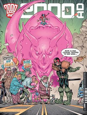 2000 AD Prog 1999 - Move Along Citizens. Nothing to See Here... by Gordon Rennie