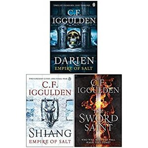 Empire of Salt Series Collection Set (Darien, Shiang, The Sword Saint) by Conn Iggulden, C.F. Iggulden