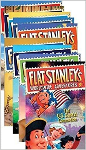 Flat Stanley's Worldwide Adventures, Books 1-9 by Jeff Brown