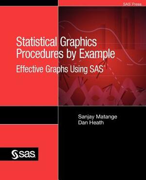 Statistical Graphics Procedures by Example: Effective Graphs Using SAS by Sas Institute, Sanjay Matange, Dan Heath