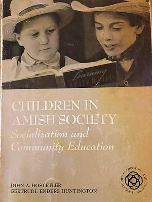 Children in Amish Society: Socialization and Community Education by Gertrude Enders Huntington, John A. Hostetler
