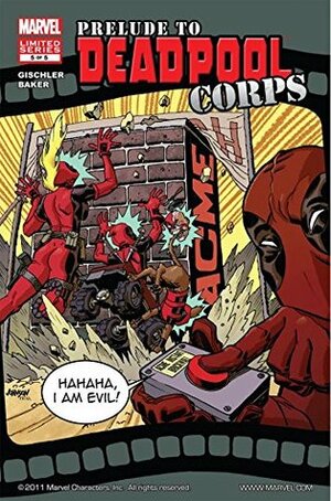 Prelude To Deadpool Corps #5 by Victor Gischler, Kyle Baker, Dave Johnson