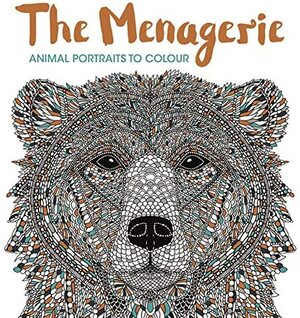 The Menagerie: Animal Portraits to Colour by Claire Scully