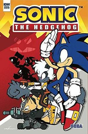 Sonic the Hedgehog: Annual 2019 by Gigi Dutrieux, Jennifer Hernandez, Jon Gray, Diana Skelly, James Kochalka, Caleb Goellner, Evan Stanley, Cavan Scott, Jack Lawrence, Ian Flynn