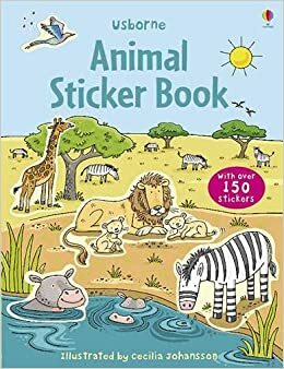 Animal Sticker Book by Cecilia Johansson