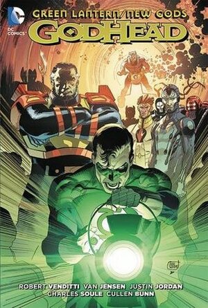 Green Lantern/New Gods: Godhead by Dave Sharpe, Justin Jordan, Van Jensen, Robert Venditti, Diogenes Neves, Cullen Bunn, Charles Soule, Dezi Sienty, Scott McDaniel, Marcelo Maiolo, Jim Calafiore, Gabe Eltaeb, Brad Walker, ChrisCross, Martin Coccolo, Rooney Buchemi, Taylor Esposito, Pete Woods, Goran Sudžuka, Ethan Van Sciver