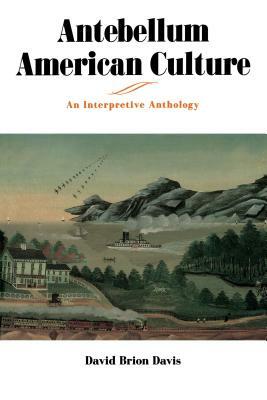 Antebellum American Culture: An Interpretive Anthology by David Brion Davis