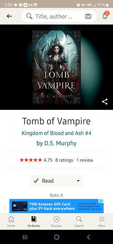 Tomb of Vampire by D.S. Murphy