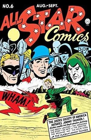 All-Star Comics (1940-) #6 by Ben Flinton, Everett Hibbard, Cliff Young, Sheldon Moldoff, S. Mayer, Stan Aschmeier, Bernard Baily, Charles Reizenstein, Gardner F. Fox, Irwin Hasen