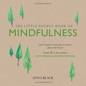 The Little Pocket Book of Mindfulness: Don't dwell on the past or worry about the future, simply BE in the present with mindfulness meditations by Anna Black