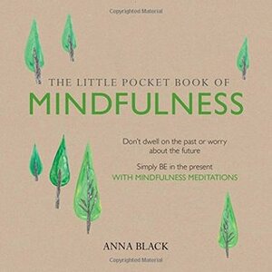 The Little Pocket Book of Mindfulness: Don't dwell on the past or worry about the future, simply BE in the present with mindfulness meditations by Anna Black