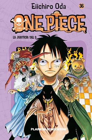 One Piece, nº 36: La justicia del 9 by Eiichiro Oda